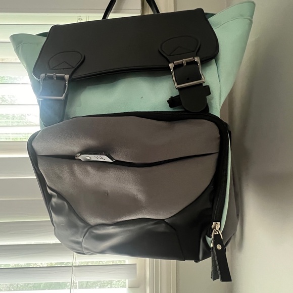 Miger Mummy Diaper Bags Baby Nappy Backpack Large Capacity Maternity Nursing US - Picture 2 of 3